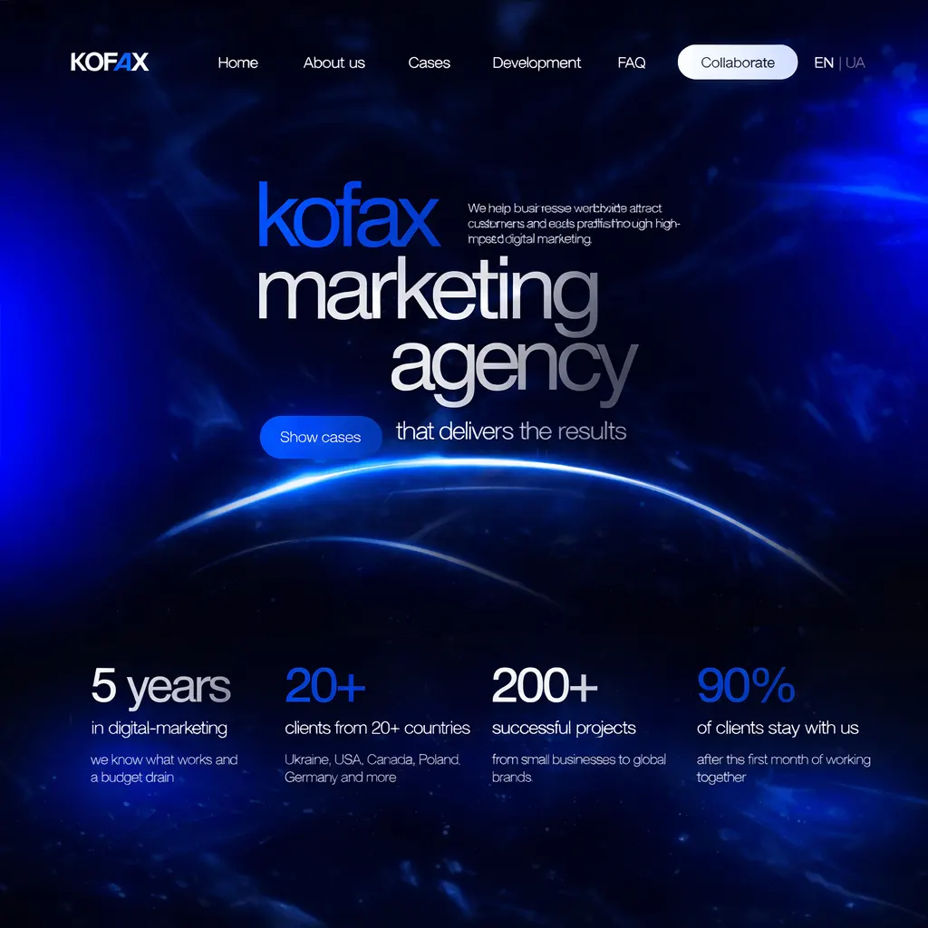 Corporate Website for a Digital Agency