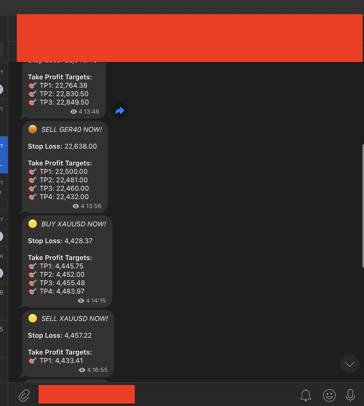 MT5 to Telegram Signal Bot with Multi-TP Logic