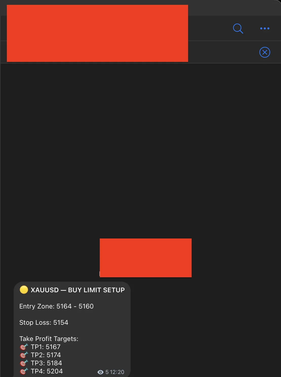 Telegram Bot for Forex Signal Processing and Automated Publishing