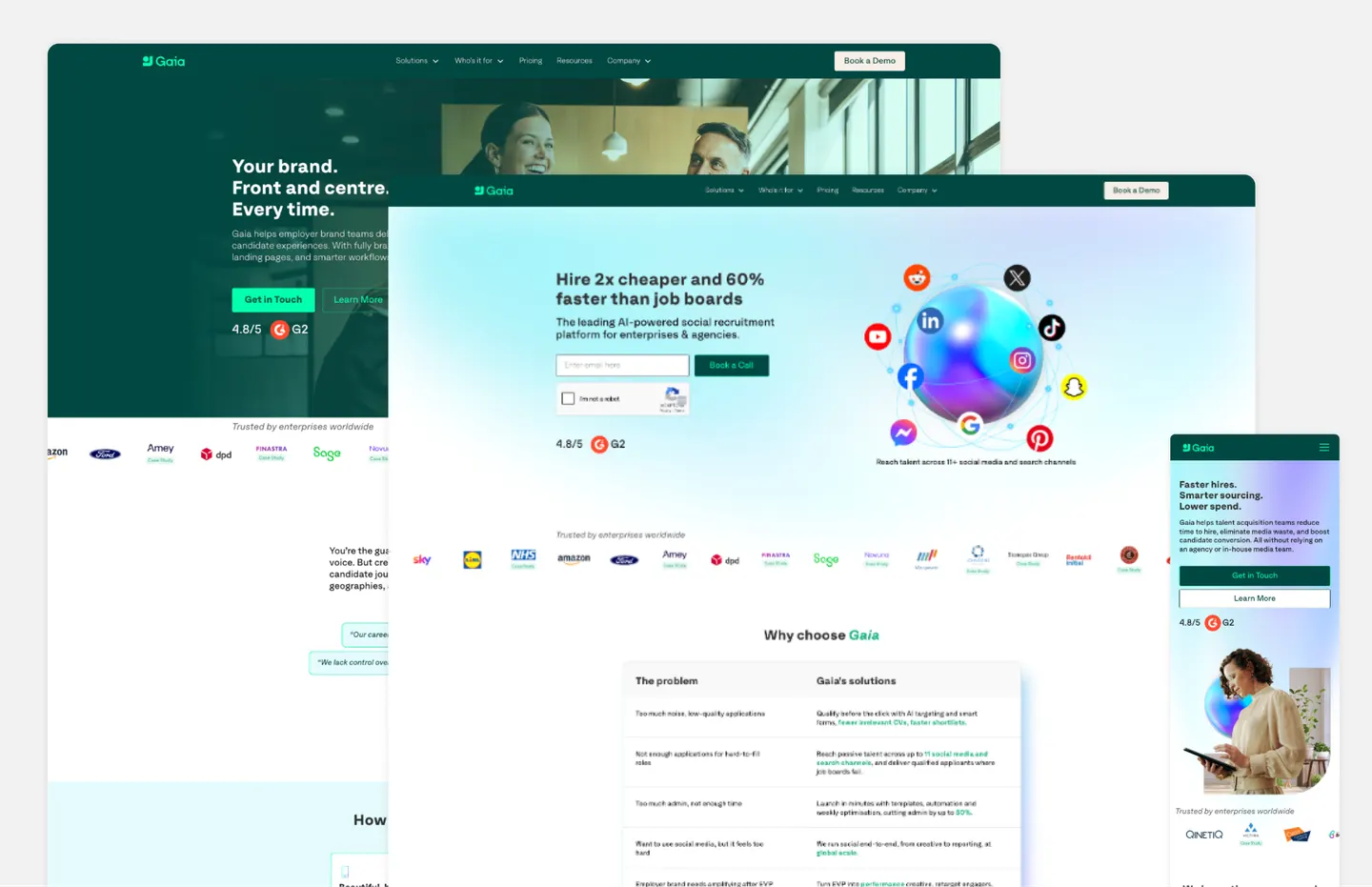 Large-Scale Webflow Website for a Recruitment Tech Platform