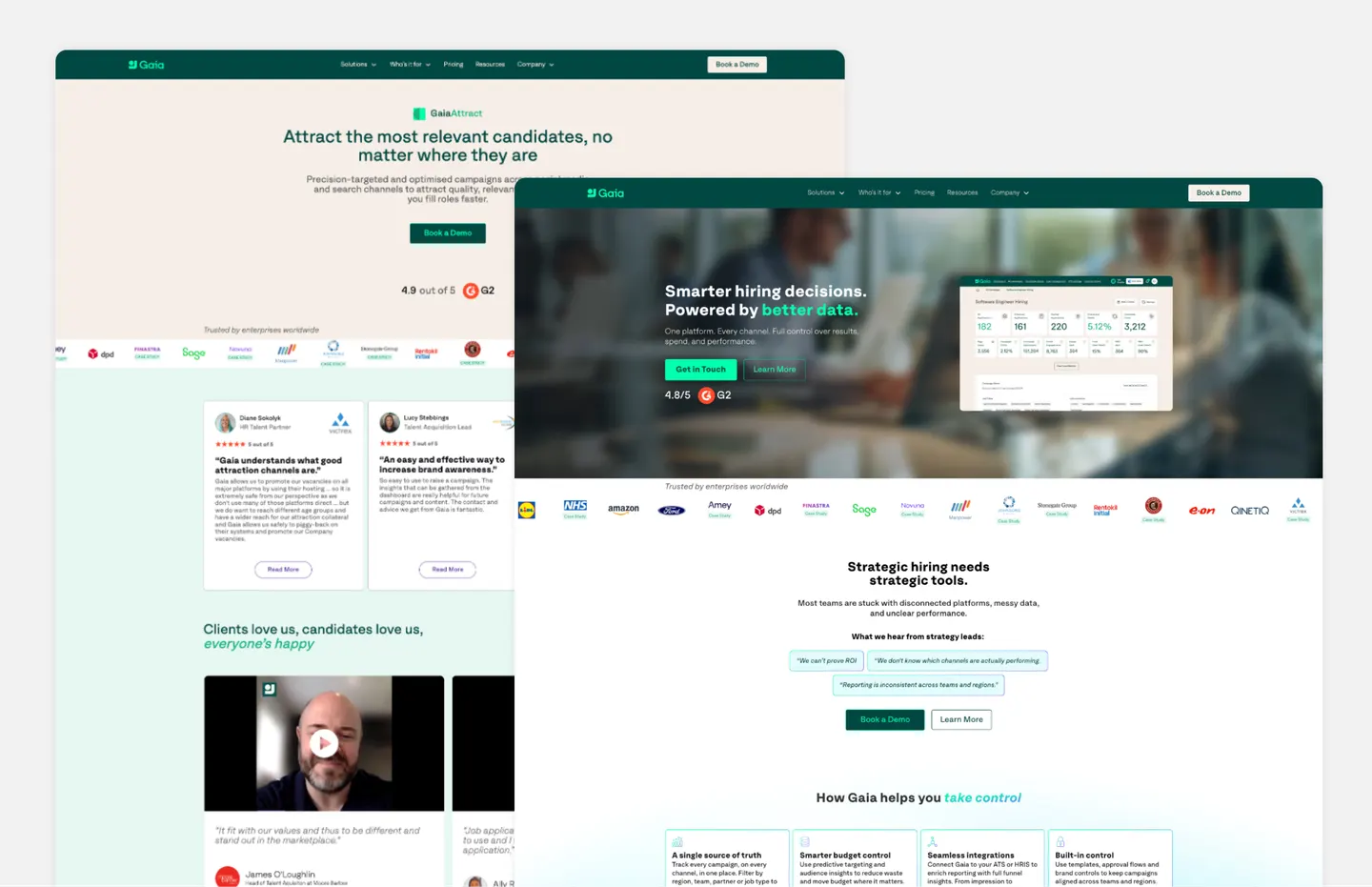 Large-Scale Webflow Website for a Recruitment Tech Platform