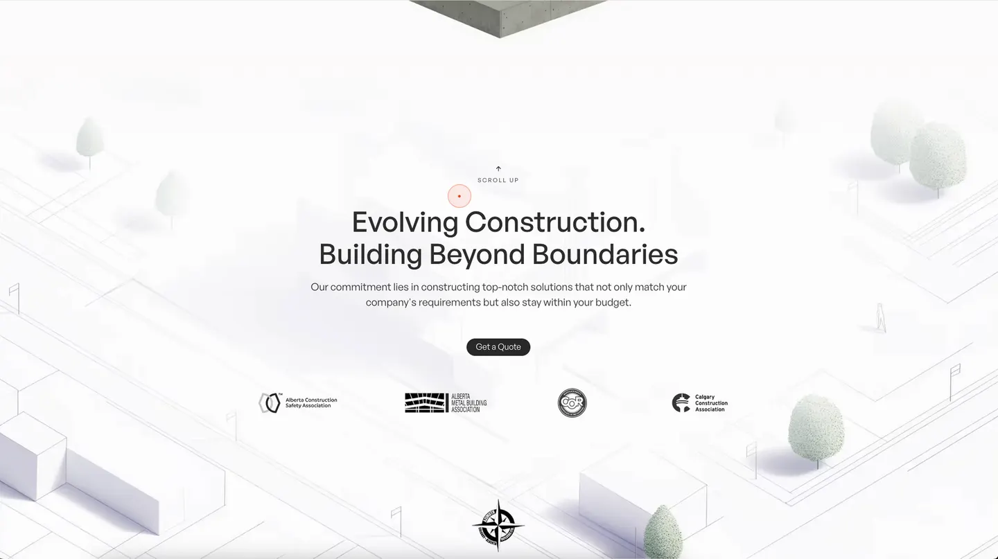Interactive Webflow Website with Non-Standard Scroll Logic